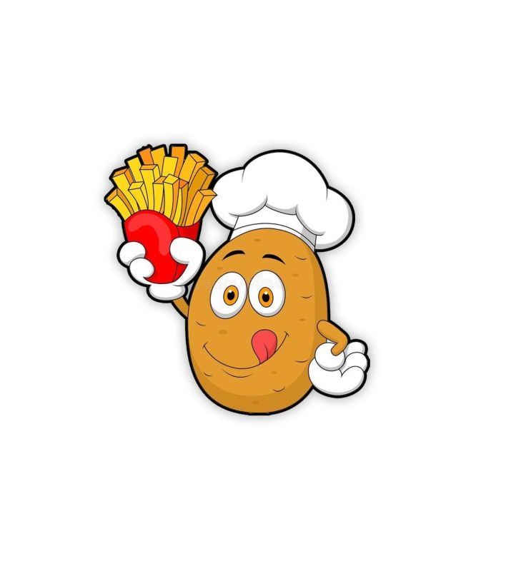 Fast Food Fridge Magnet for Home and Kitchen Decoration | Fridge Magnets for Refrigerator | Best Souvenir Gift (Potato French Fries)